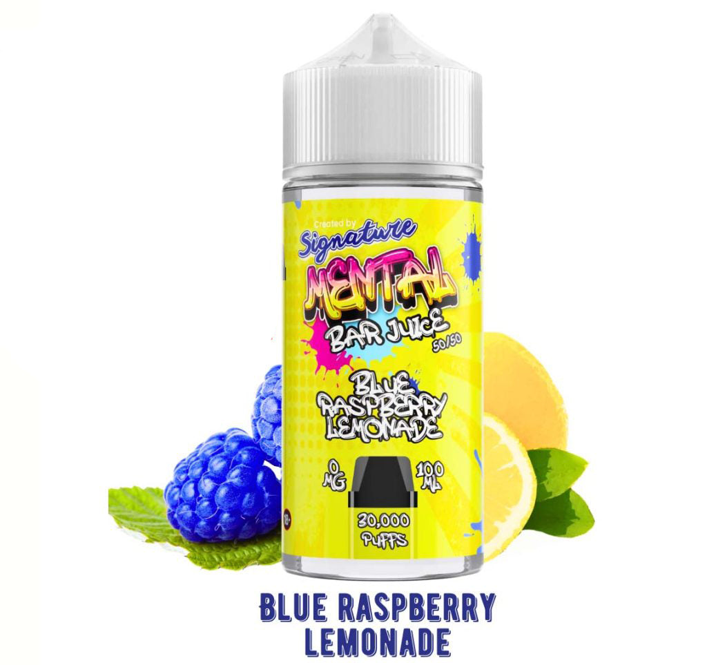 Blue Raspberry Lemonade 100ML Signature Vapour Blue Raspberry Lemonade 100ML Signature Vapour