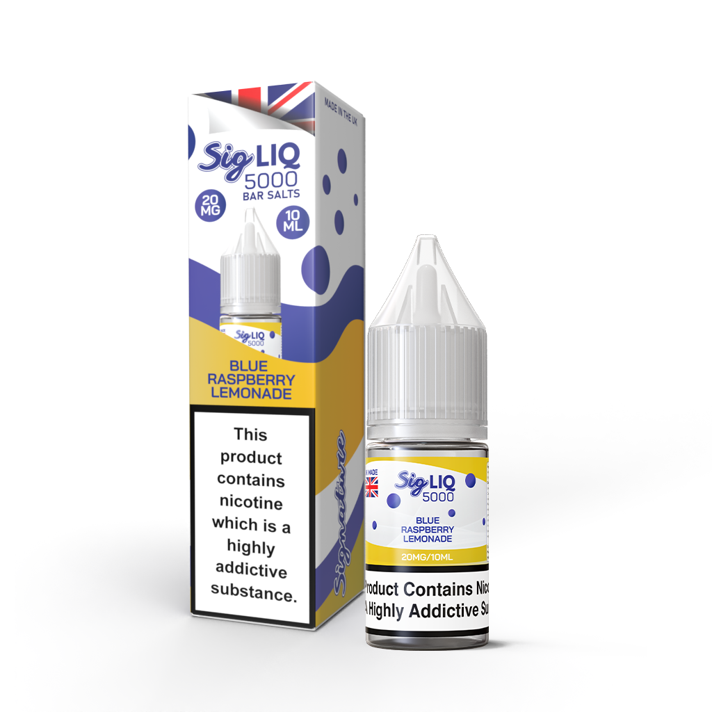 Blue Raspberry Lemonade 10ml Signature Vapour Blue Raspberry Lemonade 10ml Signature Vapour
