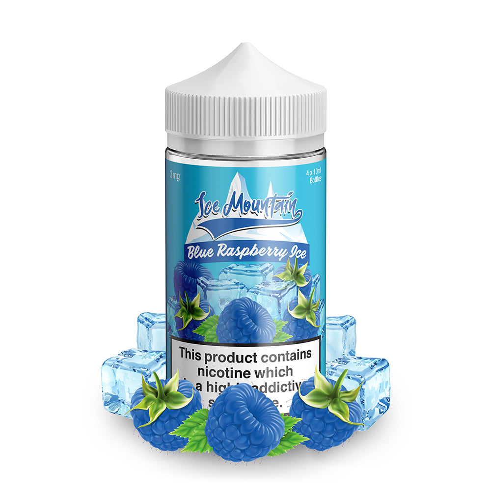 Ice Mountain - Blue Raspberry - 4 x 10ml in One Tube Signature Vapour Ice Mountain - Blue Raspberry - 4 x 10ml in One Tube Signature Vapour