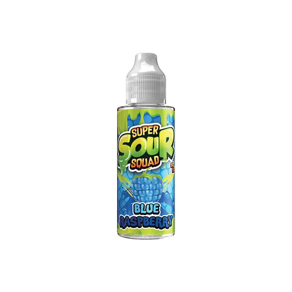 Super Sour Squad Blue Raspberry - 100ml Signature Vapour Super Sour Squad Blue Raspberry - 100ml Signature Vapour